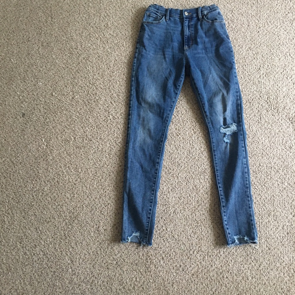 Old Navy Kids 360 Stretch Extra High-Rise Rockstar Jeggings Size 18